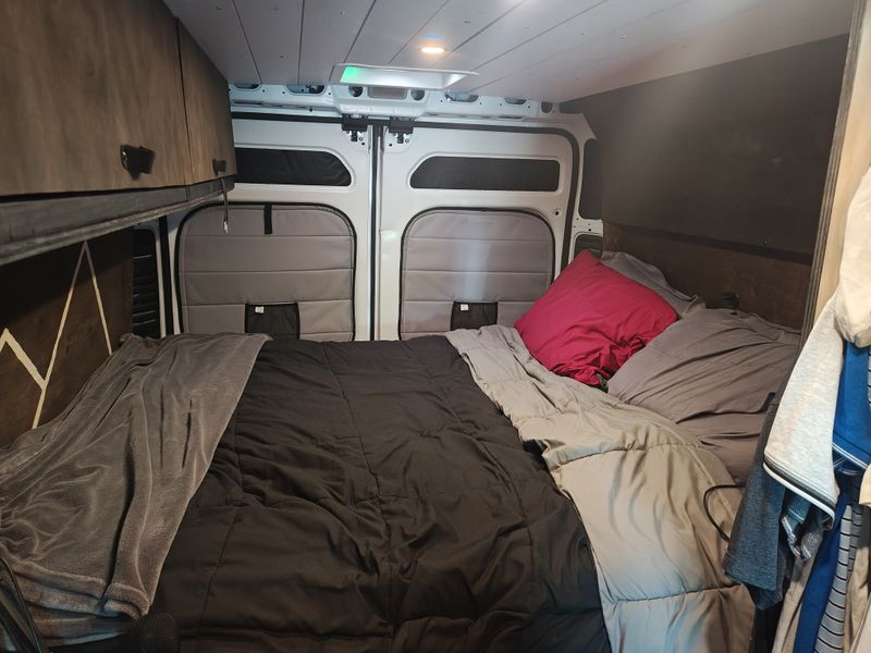 Camper Van Specials, 2021 RAM ProMaster 3500 Extended Camper Van – “Ludwig” – 71K Miles – 10kWh EcoFlow, 100% Trusteds, Buy Now! - Image 8